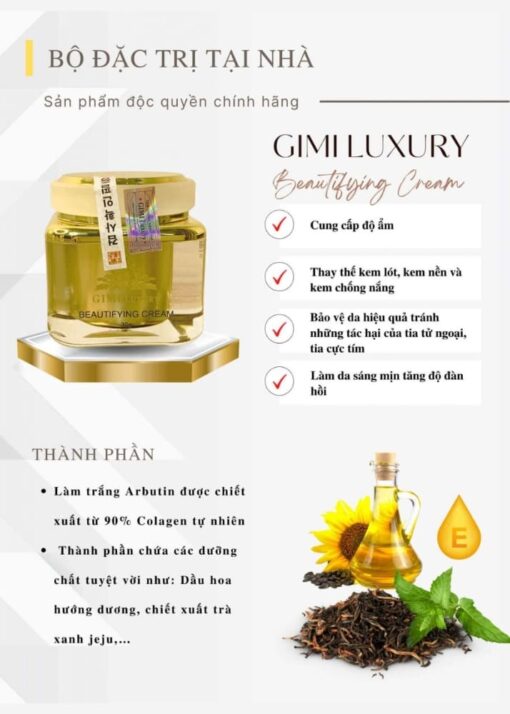 Kem Chống Nắng Gimi Luxury Gold